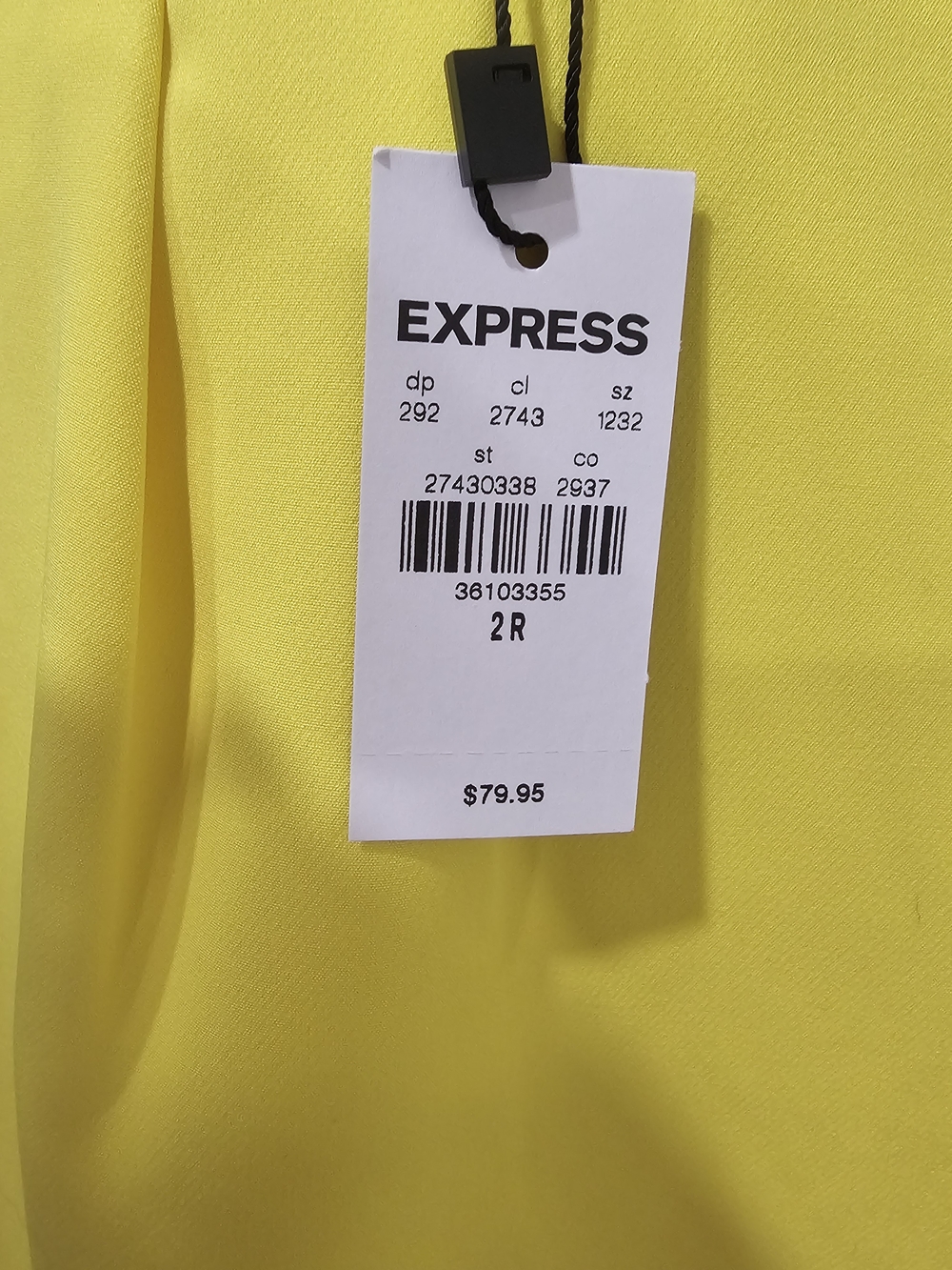 Express Editor Trouser High Rise Pants - Picture 5 of 6